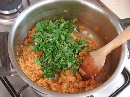 Bulgurlu Yaprak Sarma