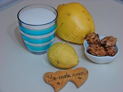 Cevizli Rendelenmiş Ayva Reçeli