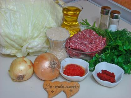 Etli Lahana Dolması