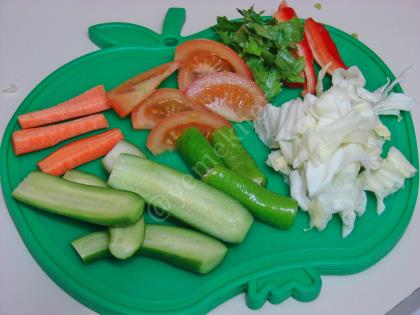 Karışık Doğrama Sebze Turşusu