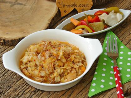 Kıymalı Kapuska Yemeği