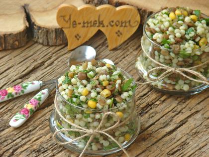 Mercimekli Kuskus Salatası