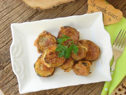 Hellim Peynirli Patlıcan Kızartması