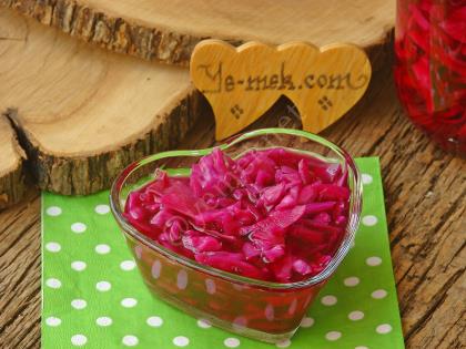 Kırmızı Lahana Turşusu