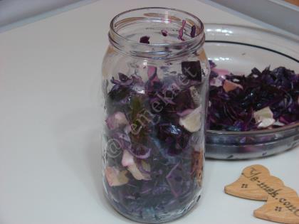 Kırmızı Lahana Turşusu