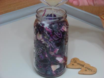 Kırmızı Lahana Turşusu