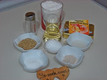 Susamlı Tuzlu Kurabiye