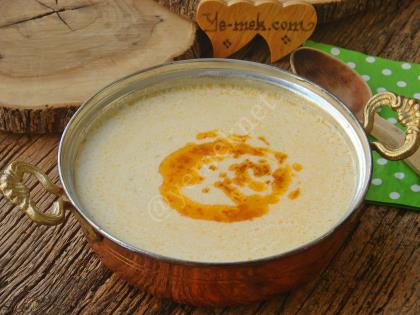 Sütlü Bulgur Çorbası