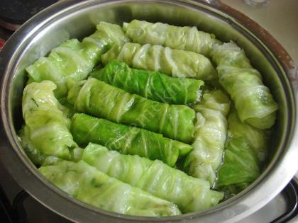 Zeytinyağlı Lahana Sarması