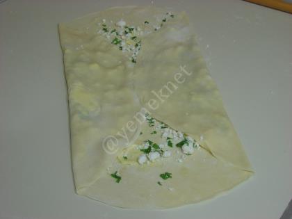 El Açması Peynirli Maydanozlu Gözleme