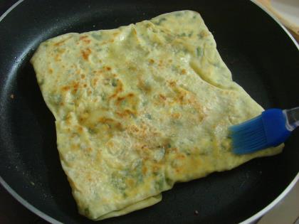 El Açması Peynirli Maydanozlu Gözleme