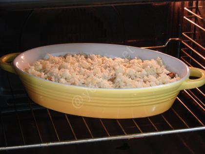 Fırında Kaşarlı Tavuk Yemeği