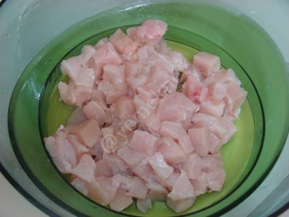 Fırında Kaşarlı Tavuk Yemeği