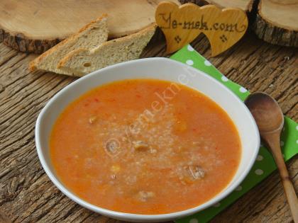 Kestaneli Tarhana Çorbası