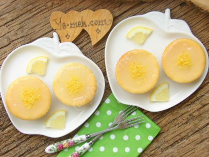 Limonlu Mini Çiz Kek (Cheesecake)