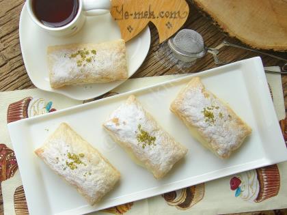 Muzlu Kremalı Milföy Dilimleri