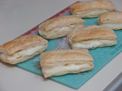 Muzlu Kremalı Milföy Dilimleri