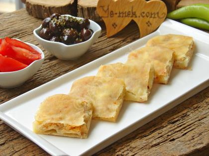 Patatesli Kaşarlı Gözleme (Acılı)