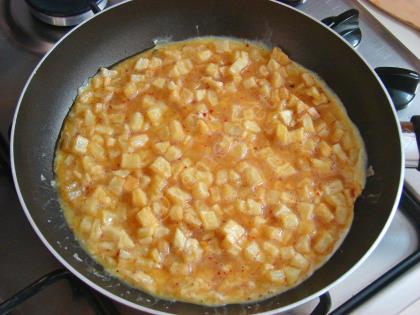 Patatesli Omlet