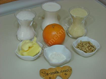 Portakallı İrmik Helvası