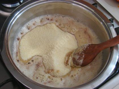 Portakallı İrmik Helvası