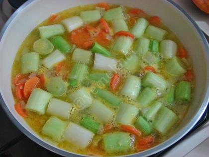 Portakallı Pırasa Yemeği