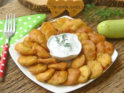 Sütlü Kabak Kızartması