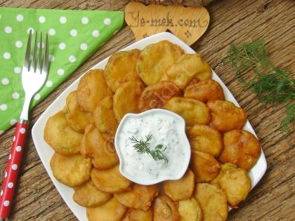 Sütlü Kabak Kızartması