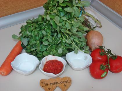 Havuçlu Semizotu Yemeği