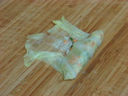 Kırmızı Mercimekli Lahana Dolması