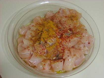 Kremalı Biberli Tavuk Yemeği