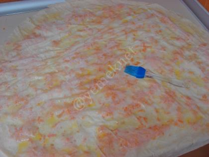 Üç Renkli Sebzeli Börek