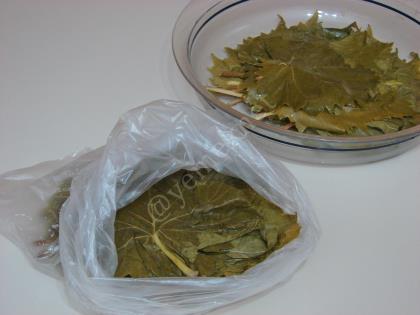 Asma Yaprağı Buzlukta Nasıl Saklanır