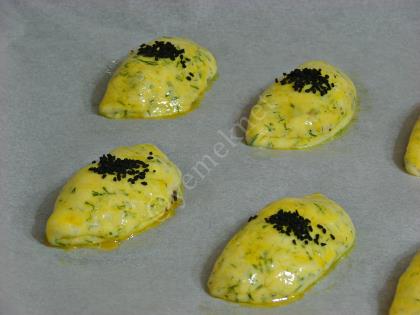 Dereotlu Zeytinli Poğaça