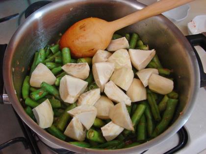 Enginarlı Taze Bakla Yemeği