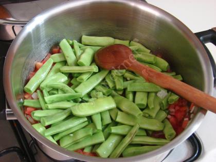 Enginarlı Taze Fasulye