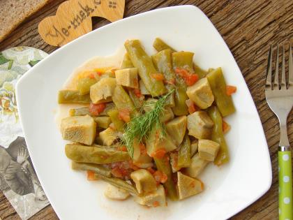 Enginarlı Taze Fasulye