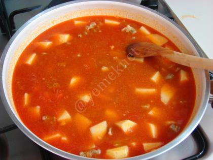 Etli Patates Yemeği