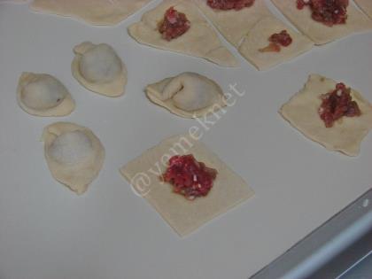 Ev Yapımı Koca Kulak Mantısı