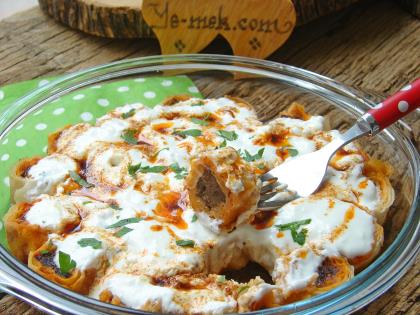 Kıymalı Yufka Mantısı