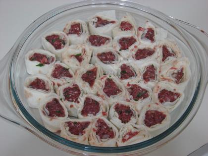 Kıymalı Yufka Mantısı