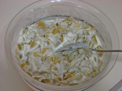 Yoğurtlu Biber Mezesi