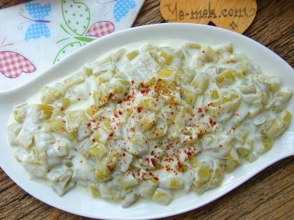 Yoğurtlu Biber Mezesi