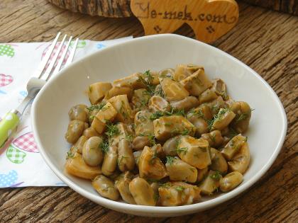 Zeytinyağlı Enginarlı İç Bakla