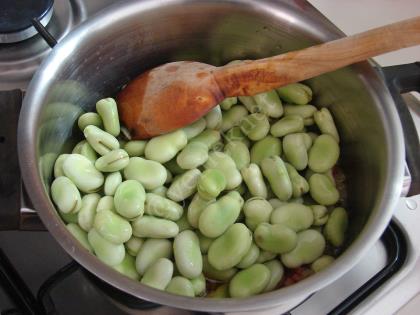 Zeytinyağlı Enginarlı İç Bakla