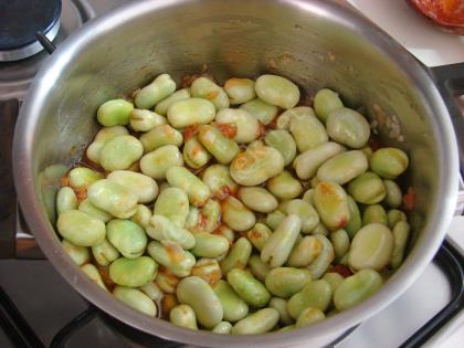 Zeytinyağlı Enginarlı İç Bakla