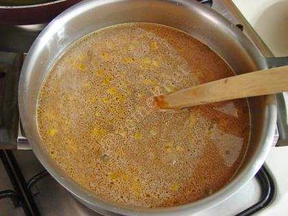 Erişteli Yeşil Mercimek Çorbası