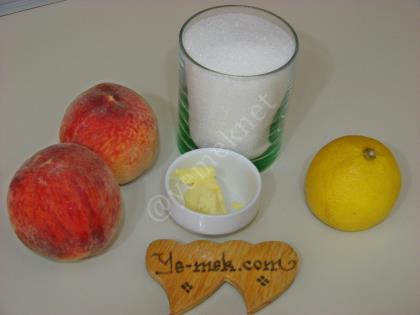 Ev Yapımı Şeftali Reçeli