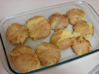 Fırında Baharatlı Çatlak Patates