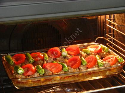 Fırında Pirinçli Köfte